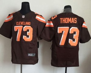 Nike Cleveland Browns #73 Joe Thomas Brown Jerseys(Elite)