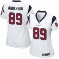 Women's Nike Houston Texans #89 Stephen Anderson Limited White NFL Jersey