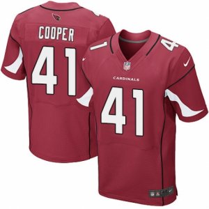 Mens Nike Arizona Cardinals #41 Marcus Cooper Elite Red Team Color NFL Jersey