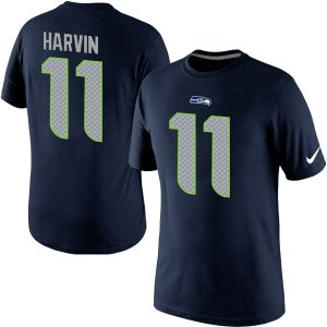 Nike Seattle Seahawks #11 Harvin Pride Name & Number T-Shirt blue