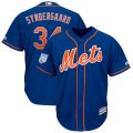 Mets #34 Noah Syndergaard Royal 2019 Spring Training Cool Base Jersey