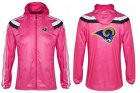 NFL St. Louis Rams dust coat trench coat windbreaker 10