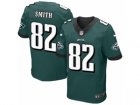 Mens Nike Philadelphia Eagles #82 Torrey Smith Elite Midnight Green Team Color NFL Jersey