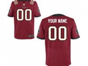 Men\'s Nike Tampa Bay Buccaneers Customized Elite Team Color Jerseys