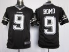 Nike Dallas Cowboys #9 Tony Romo black jerseys(Limited)