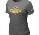 Women Kansas City Chiefs deep Grey T-Shirt