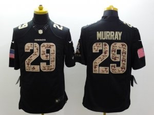 Nike dallas cowboys #29 DeMarco Murray Black Salute to Service Jerseys(Limited)