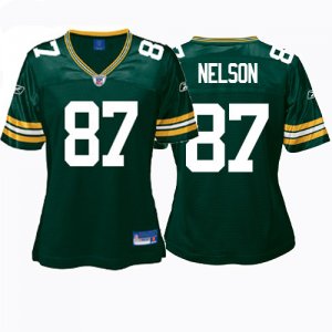 women nfl green bay packers #87 nelson green[2011]