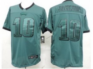 Nike Philadelphia Eagles #10 DeSean Jackson Green Jerseys(Drenched Limited)