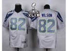2015 Super Bowl XLIX Nike seattle seahawks #82 willson grey jerseys[Elite]