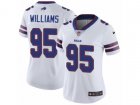 Women Nike Buffalo Bills #95 Kyle Williams Vapor Untouchable Limited White NFL Jersey