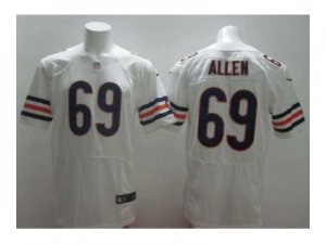 Nike chicago bears #69 allen white jerseys[Elite][number orange]