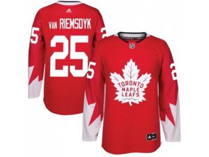 Youth Toronto Maple Leafs #25 James Van Riemsdyk Red Alternate Stitched NHL Jersey