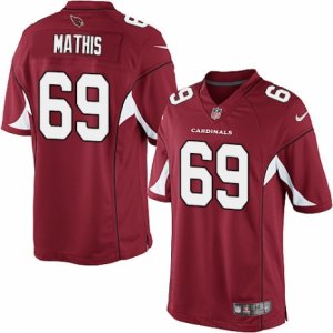 Mens Nike Arizona Cardinals #69 Evan Mathis Limited Red Team Color NFL Jersey