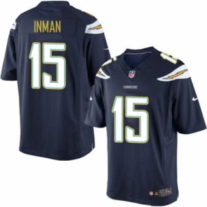 Mens Nike San Diego Chargers #15 Dontrelle Inman Limited Navy Blue Team Color NFL Jersey