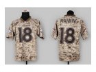 Nike jerseys denver broncos #18 manning camo[2013 new Elite][USMC]