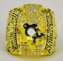 NHL Pittsburgh Penguins World Champions Gold Ring