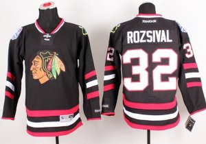 NHL Chicago Blackhawks #32 ROZSIVAL black [2014 winter classic]