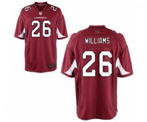 Men\'s Nike Arizona Cardinals #26 Brandon Williams Game Red Team Color NFL Jersey