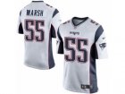Men Nike New England Patriots #55 Cassius Marsh Game White NFL Jersey