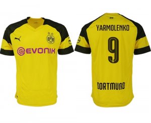 2018-19 Dortmund 9 YARMOLENKO Home Thailand Soccer Jersey