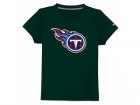nike tennessee titans sideline legend authentic logo youth T-Shirt dk.green