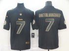 Nike Steelers #7 Ben Roethlisberger Black Gold Vapor Untouchable Limited Jersey