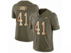 Men Nike Philadelphia Eagles #41 Ronald Darby Limited Olive Gold 2017 Salute to Service NFL Jersey