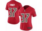Women Nike Tampa Bay Buccaneers #37 Keith Tandy Limited Red Rush NFL Jersey