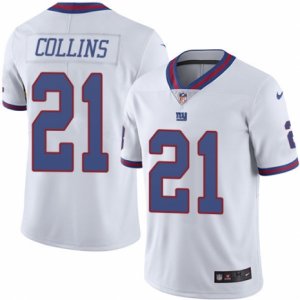 Youth Nike New York Giants #21 Landon Collins Limited White Rush NFL Jersey