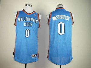 nba oklahoma city thunder #0 westbrook blue