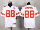 Nike Kansas City Chiefs #88 Tony Gonzalez White jerseys[Elite]