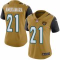 Women's Nike Jacksonville Jaguars #21 Prince Amukamara Limited Gold Rush NFL Jersey