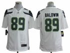 Nike NFL Seattle Seahawks #89 Doug Baldwin White Game Jerseys