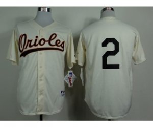 mlb jerseys baltimore orioles #2 hardy cream[1954 m&n]