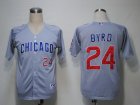 MLB Chicago Cubs #24 Byrd Grey