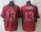 Nike Tampa Bay Buccaneers #13 Evans Red Jerseys(Elite Drift Fashion)