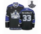 nhl jerseys los angeles kings #33 mcsorley black[2014 Stanley cup champions][third]