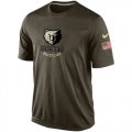 Mens Memphis Grizzlies Salute To Service Nike Dri-FIT T-Shirt