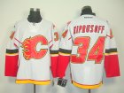 nhl calgary flames #34 kiprusoff white