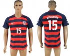 USA 15 BECKERMAN 2017 CONCACAF Gold Cup Away Thailand Soccer Jersey
