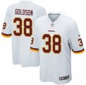 Men's Nike Washington Redskins #38 Dashon Goldson Game White NFL Jersey