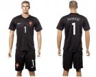 Portugal #1 Patricio SEC Away Soccer Country Jersey