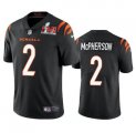 Nike Bengals #2 Evan McPherson Black 2022 Super Bowl LVI Vapor Limited Jersey