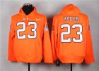 Nike Cleveland Browns #23 Joe Haden Orange jerseys(Pullover Hoodie)