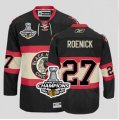 nhl jerseys chicago blackhawks #27 roenick black third edition[2013 Stanley cup champions]