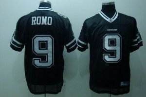 nfl dallas cowboys #9 romo black