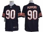 Nike NFL Chicago Bears #90 Julius Peppers Blue Jerseys(Limited)