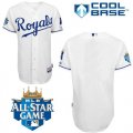 mlb Kansas City Royals blank Cool Base w2012 All-Star Patch white