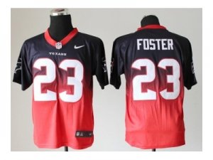 Nike jerseys houston texans #23 arian foster blue-red[Elite II drift fashion]